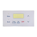 316220728 Frigidaire Range 7 Button Overlay - front view
