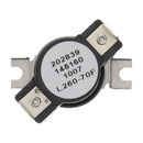 3204267 Frigidaire / Electrolux Dryer Thermostat - top view