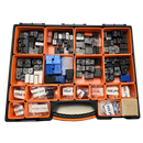 198pc Relay, Capacitor & Sensor Kit with Organizer Case