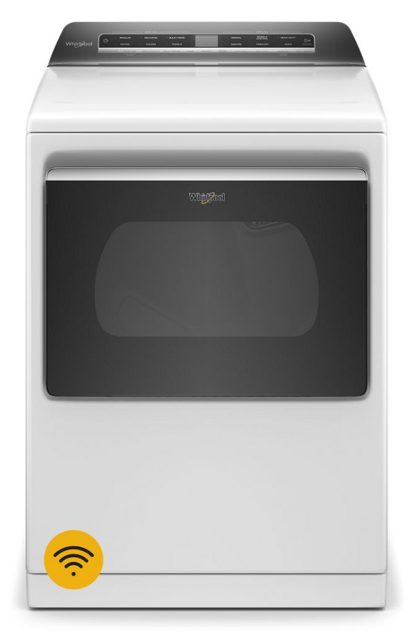 7.4 cu. ft. Top Load Electric Dryer with Advanced Moisture Sensing - WED8127LW1