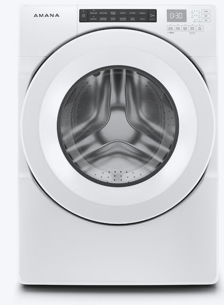 Amana 4.3-cu ft High Efficiency Stackable Front-Load Washer (White) ENERGY STAR - NFW5800HW4