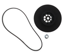 WH03X32217Kit 1/2 HP Motor Pulley, Nut and Belt for GE Top Load Washers