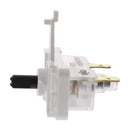 WE4M416 GE Dryer Push to Start Switch - side view