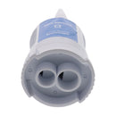 WR17X33825 GE Water Filter Bypass - top view