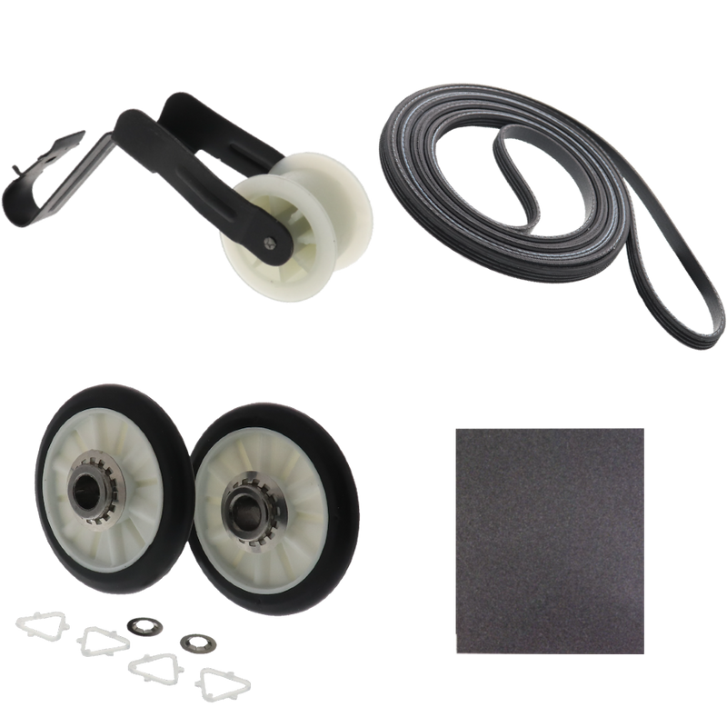 Whirlpool Dryer Noise Repair Kit 4392065 (includes 691366, 341241, 349241T )
