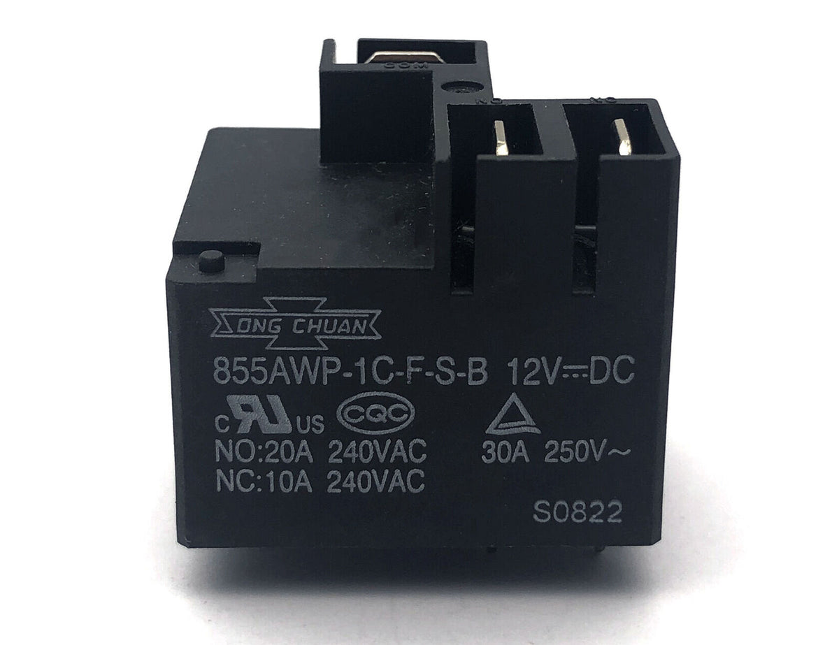 Relais électrique 12V 4 Broches - Référence 852-W-1A-C1-12V | Pour Circuits Automobiles Et électroniques | Compact - 12